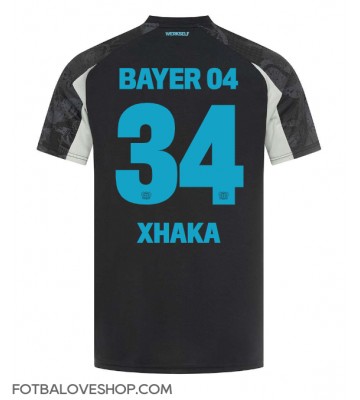 Bayer Leverkusen Granit Xhaka #34 Alternativní Dres 2024-25 Krátký Rukáv